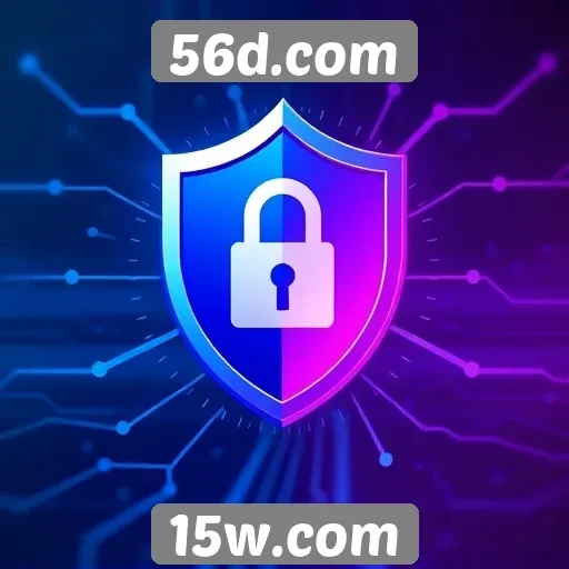 Destaques de segurança no site 56d.com